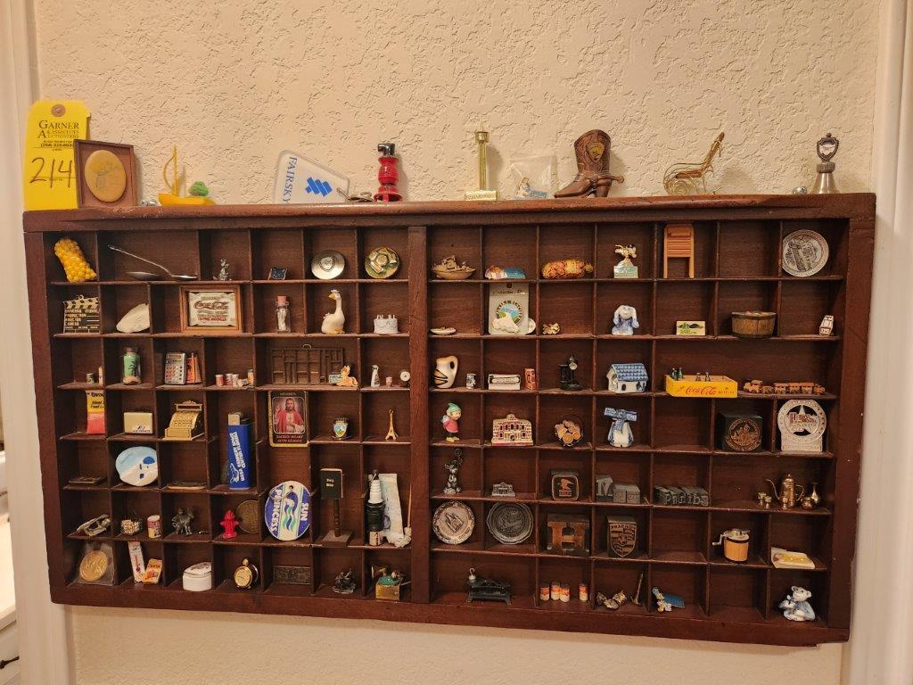 Printer Tray Curiosity Cabinet with Extra Bag of Curiosities