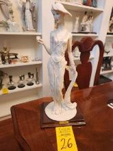 A. Belcari Lady Statuette Made in Italy
