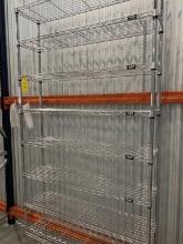 Metal Shelving w/ 8 Shelves U-Line