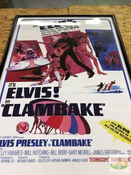 "It's Elvis! In Clambake" Poster