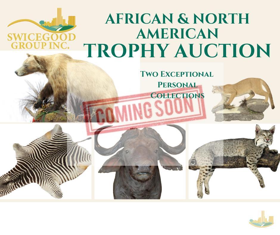 African & North American Trophy Auction2 Exceptional Personal Collections Catalog Coming Soon!