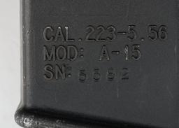 ***DPMS Mod A-15 Rifle With Suppressor