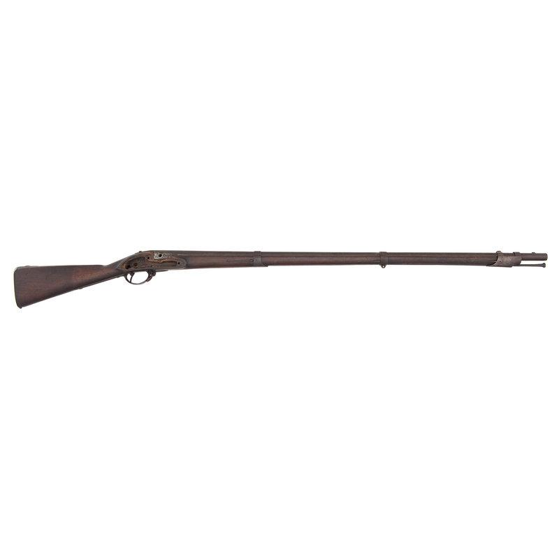 U.S. Model 1812 Musket Stock and Barrel