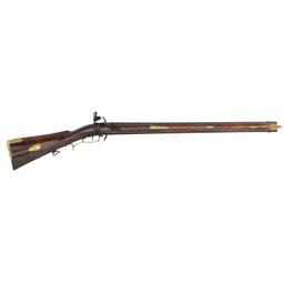 German Swivel Breech Flintlock Rifle