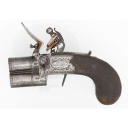 Tap Action Flintlock Boxlock Pistol