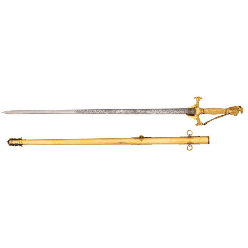 High Grade Ames Militia Officer's Presentation Sword