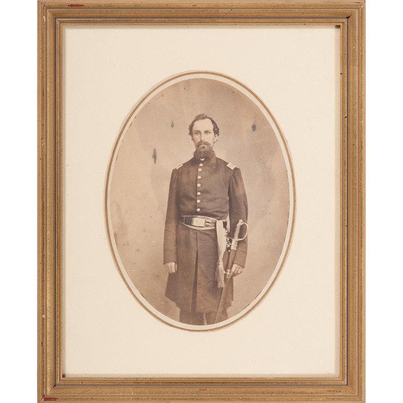 Charles Miller Civil War Archive Including M1850 Foot Officer's Sword