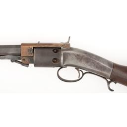 Springfield Arms Automatically Revolved Brass Open Frame Warner Revolving Rifle