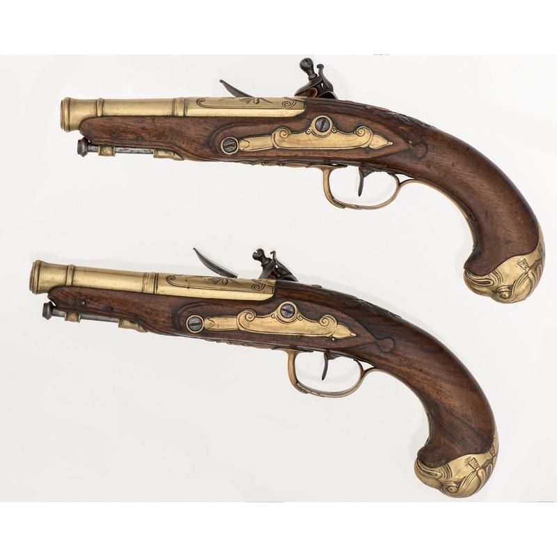 Pair of French Flintlock Pistols