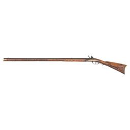 Raised Carved Kentucky Rifle By George Schreyer