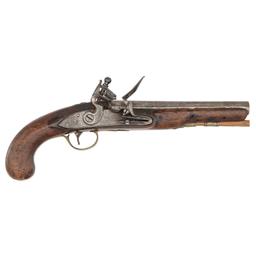 Flintlock Pistol With Nock Lock