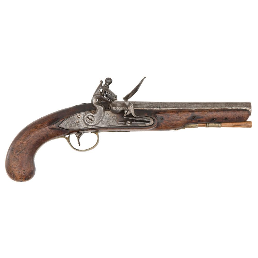 Flintlock Pistol With Nock Lock