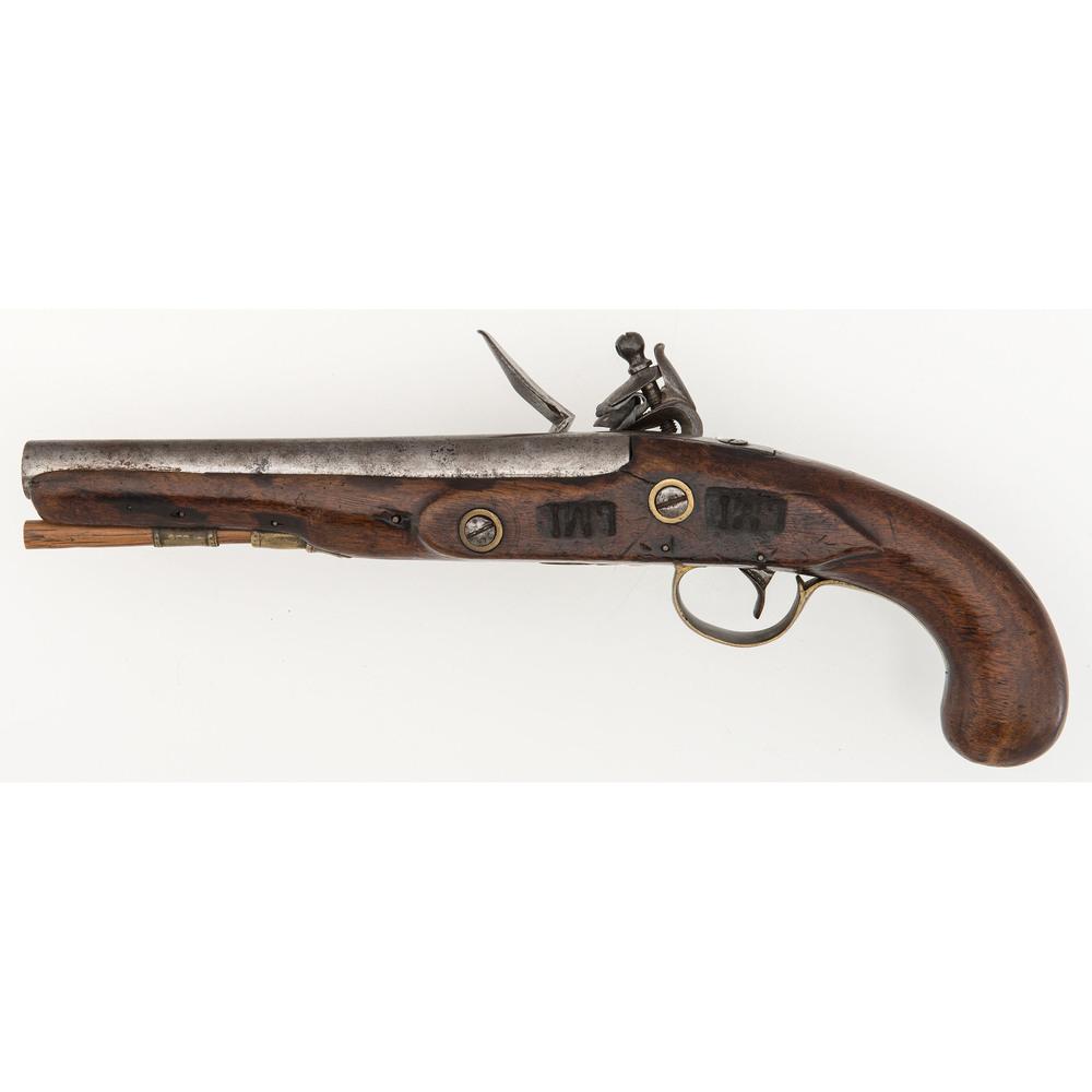 Flintlock Pistol With Nock Lock