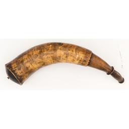 Engraved French And Indian War Powderhorn Dated 1759