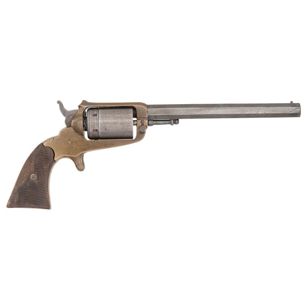Extremely Rare Confederate First Model Cofer Revolver - Serial No. 7