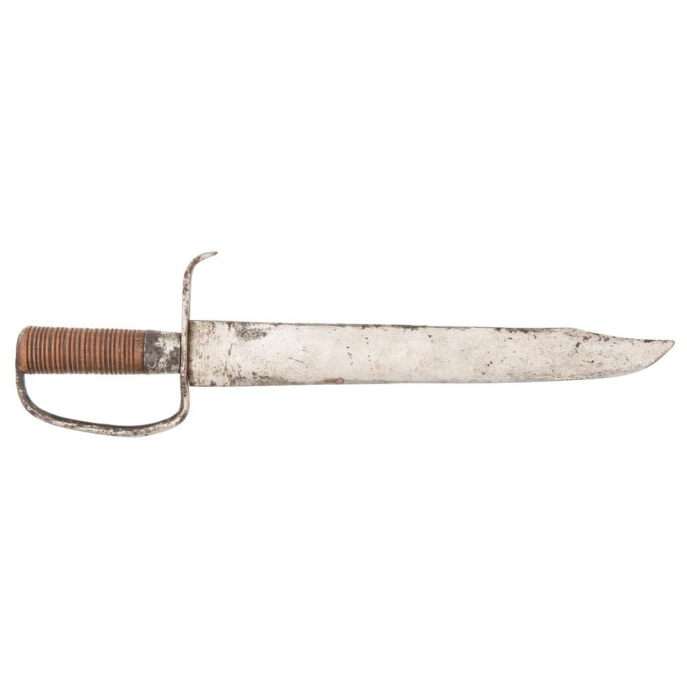 Rare Large D-Guard Bowie Knife