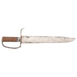 Rare Large D-Guard Bowie Knife