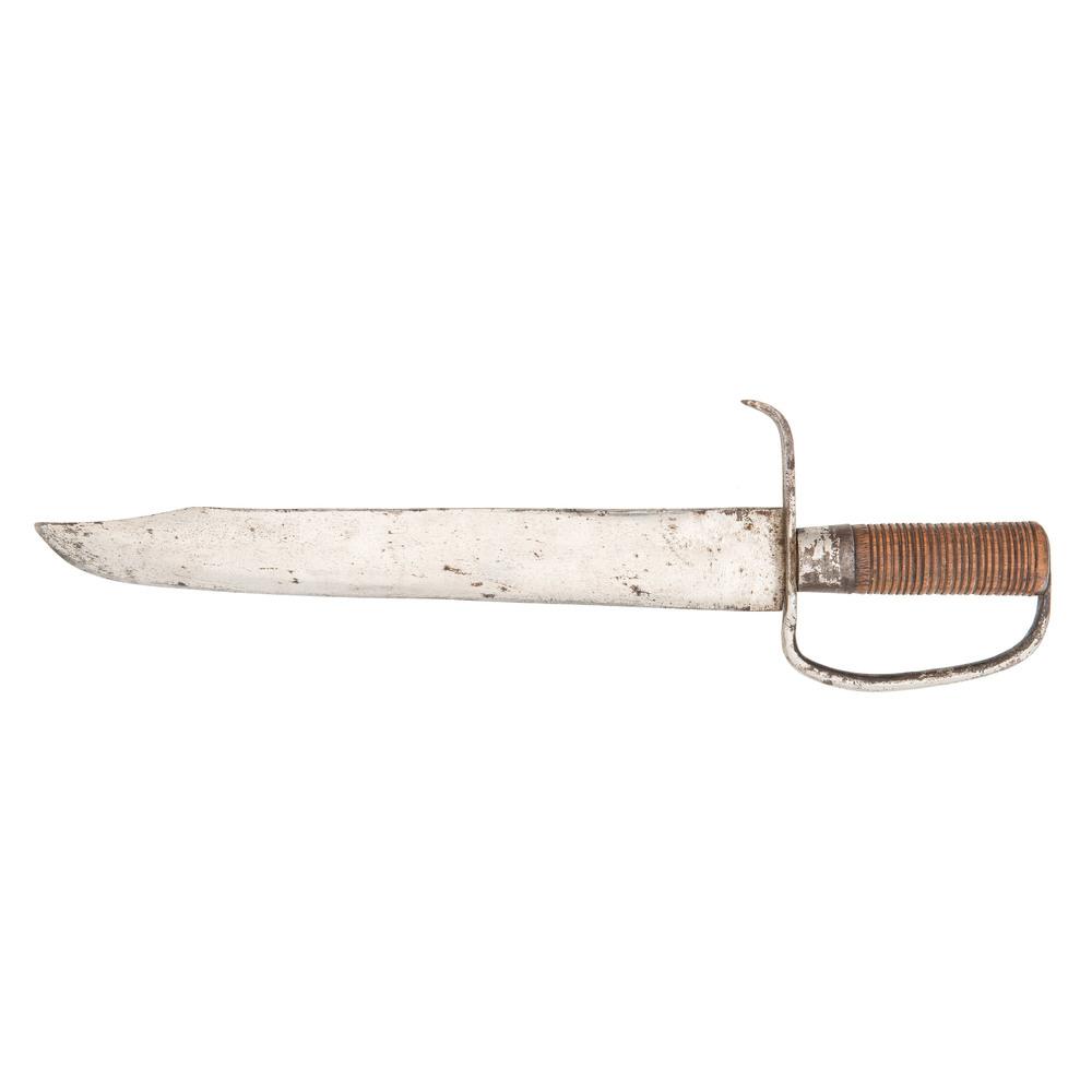 Rare Large D-Guard Bowie Knife