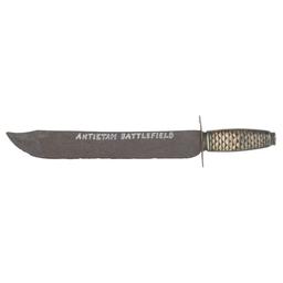 Confederate Bowie Knife from Antietam Battlefield