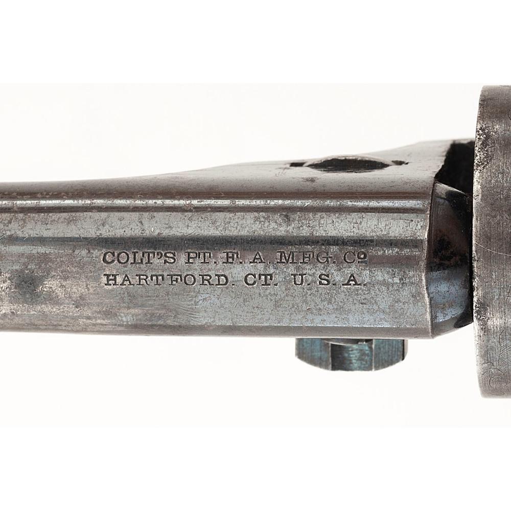 Colt Round Barrel Cartridge Revolver