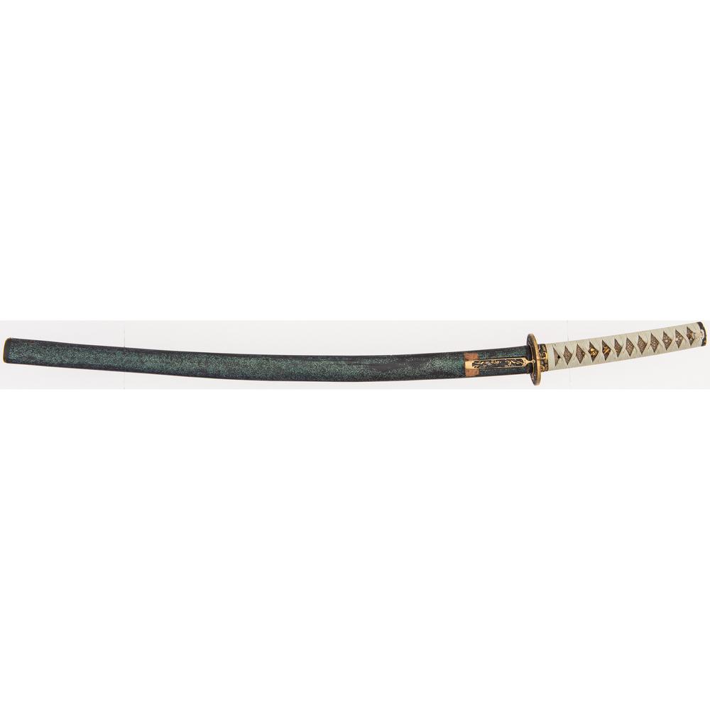 Very Attractively Mounted Long Japanese Samurai Sword (Katana)