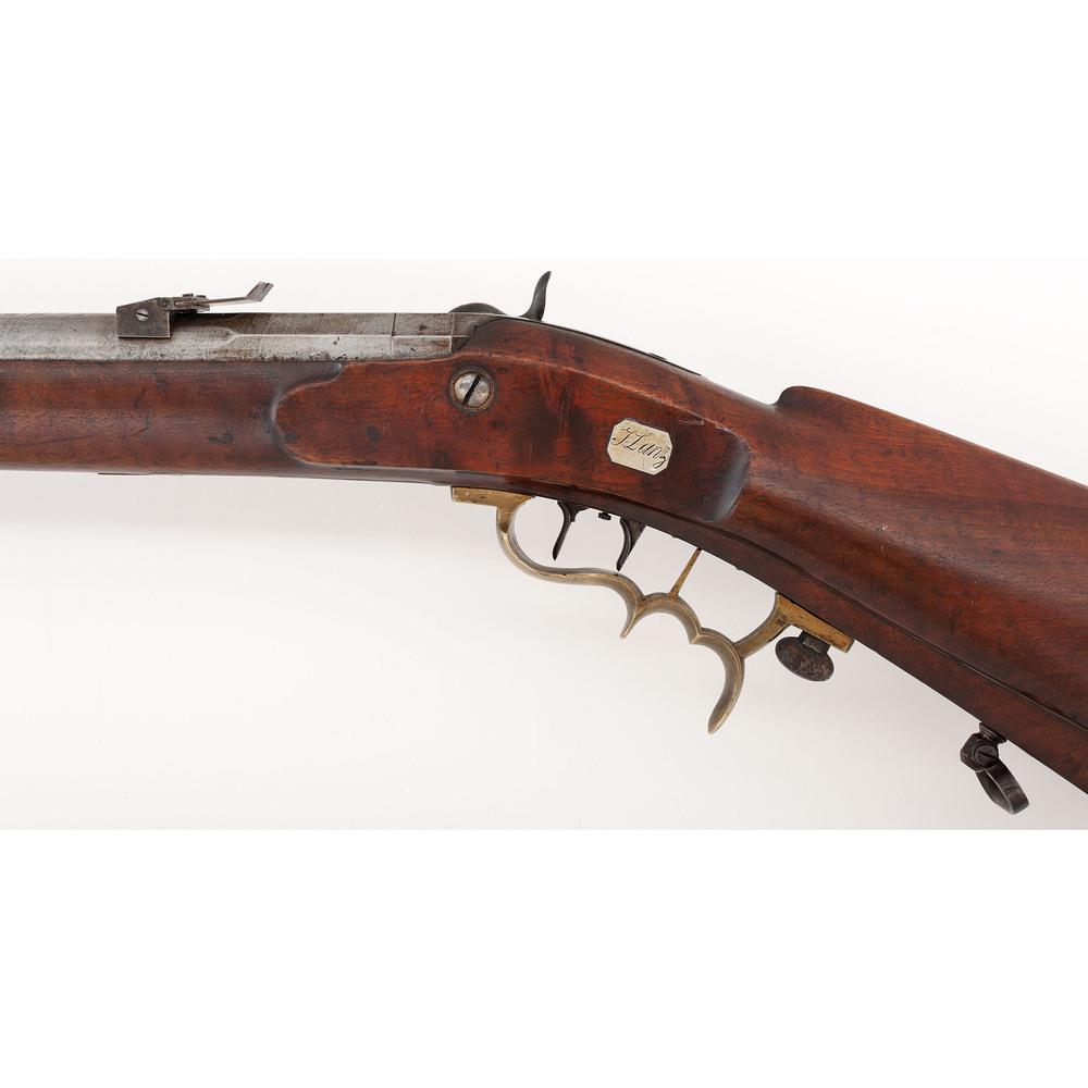 J. Muller Schuetzen-style Percussion Rifle, .68 cal