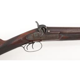 Rare T.J. Albright St. Louis Retailer Marked Percussion Shotgun