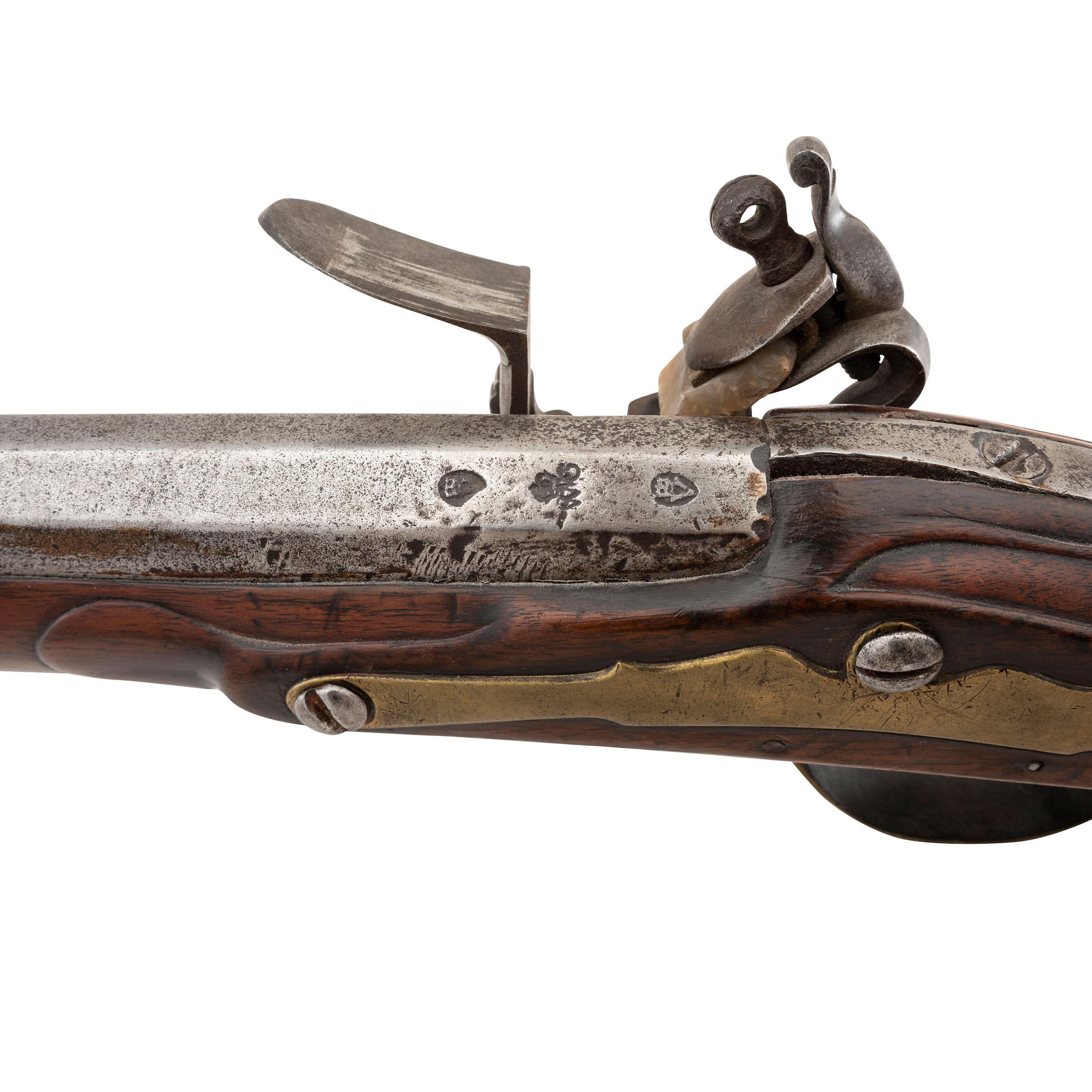 Extremely Rare British Contract Grice Flintlock Rifle for Native Allies