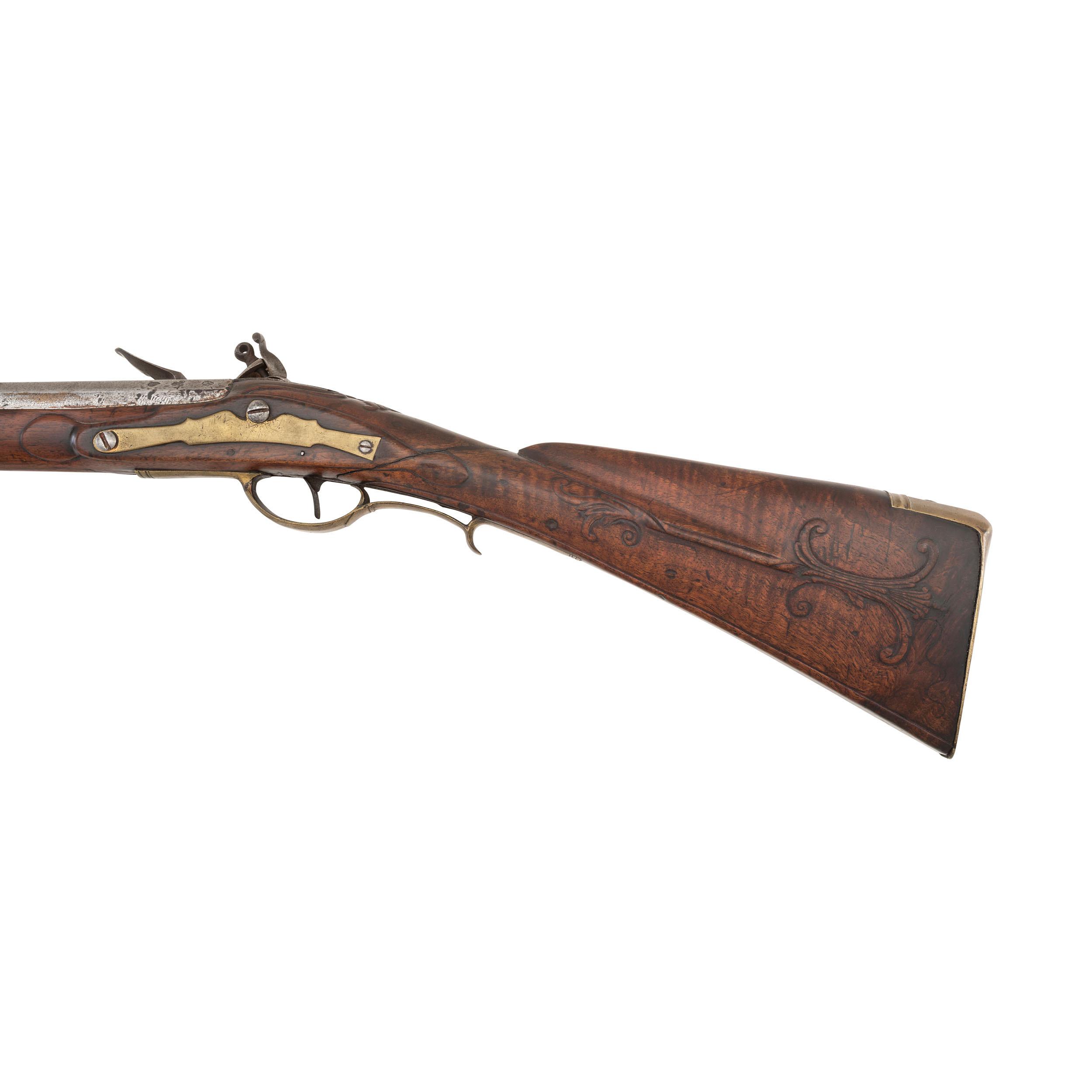 Extremely Rare British Contract Grice Flintlock Rifle for Native Allies