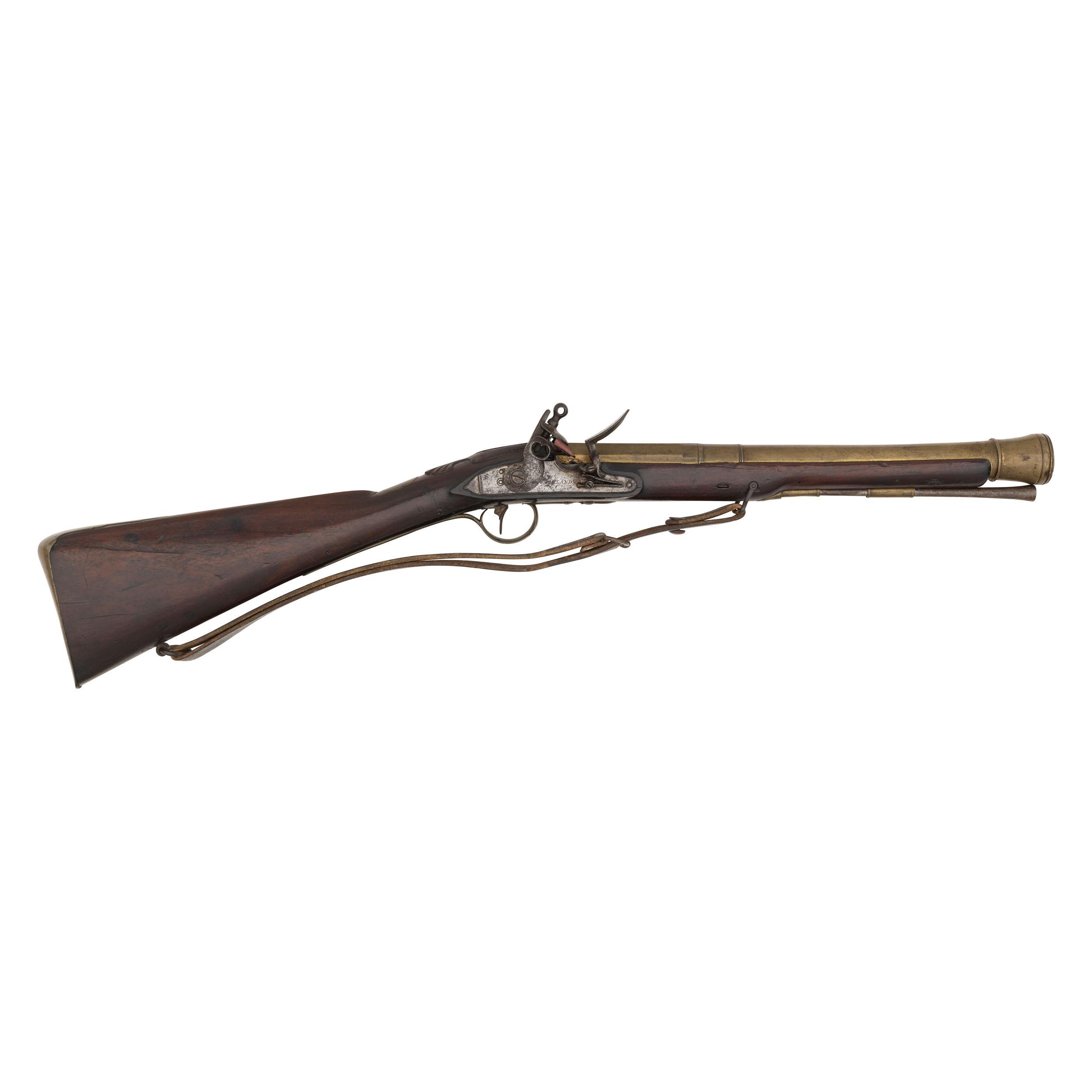 Brass Barreled English Flintlock Blunderbuss by Ketland & Co.