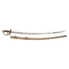 Imported 1840 Type Heavy Cavalry Officers Saber Presented to Lt. James Bradley- 131st NY Volunteers