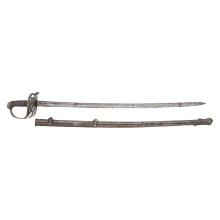 Non-Regulation Staff & Field Officer's Sword of Lt. Isaiah Robison - KIA at Peachtree Creek