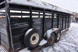 1983 Homemade Livestock Trailer