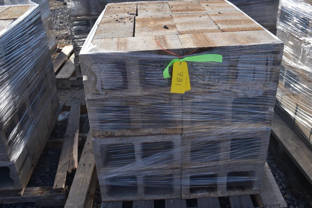 Pallet of Cinder Blocks