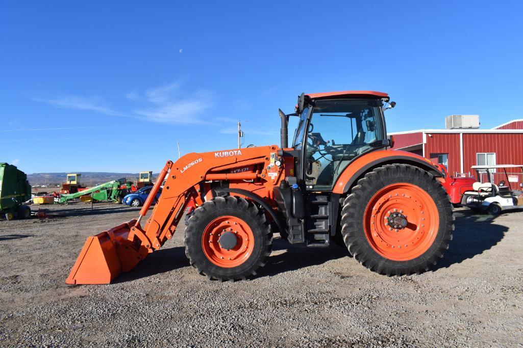 Kubota M7-171 Premium Tractor with Kubota LM2605 Loader