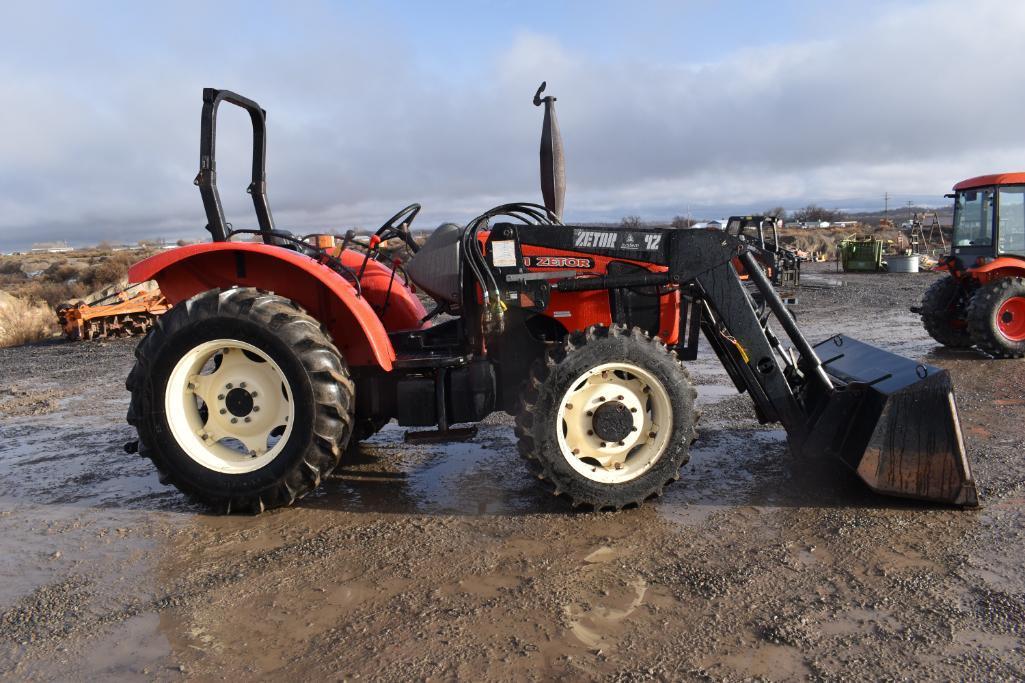 Zetor 3341 Super Tractor with Zetor 92 Loader 70in Bucket