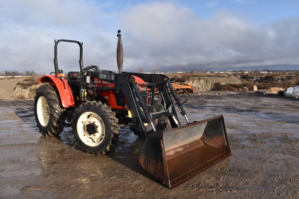 Zetor 3341 Super Tractor with Zetor 92 Loader 70in Bucket