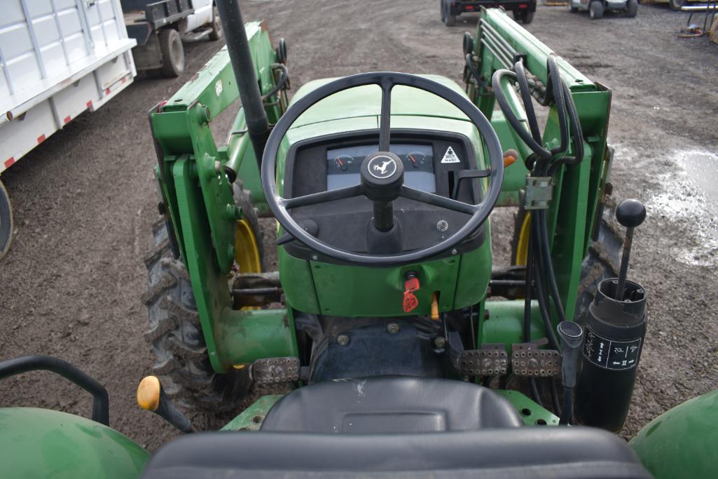 John Deere 5105 Tractor with JD 521 Loader