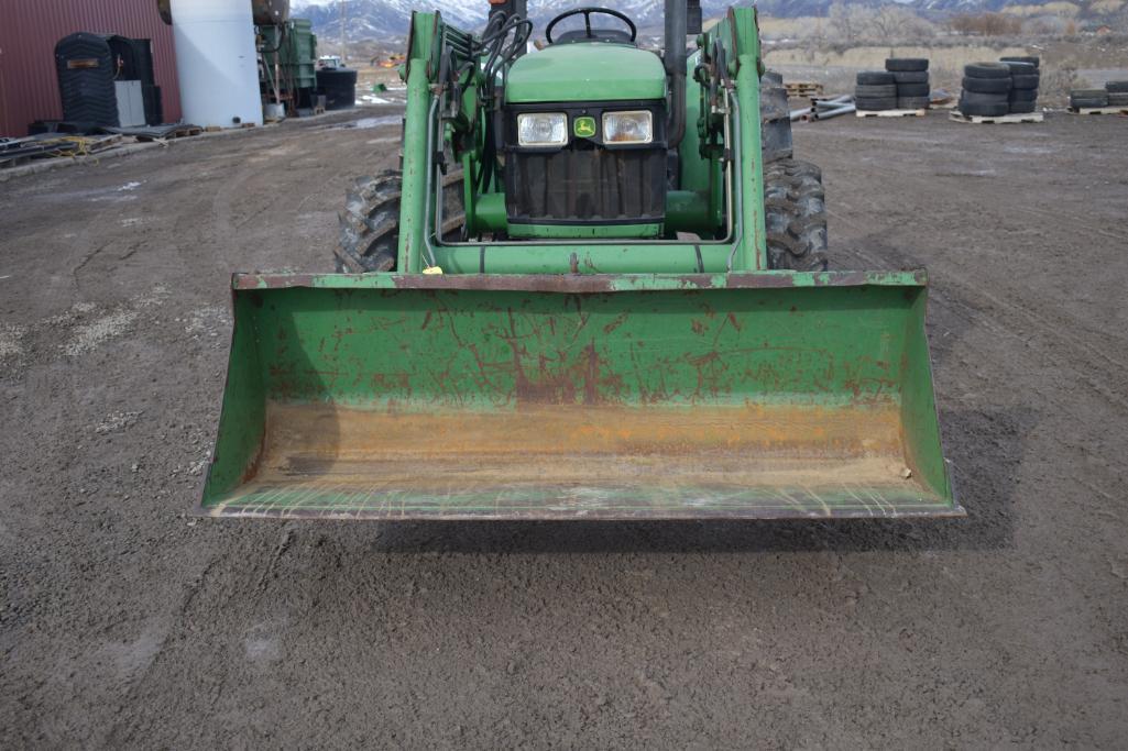 John Deere 5105 Tractor with JD 521 Loader