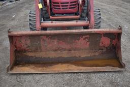 Mahindra 4110 Tractor with Mahindra ML112 Loader 6ft Bucket