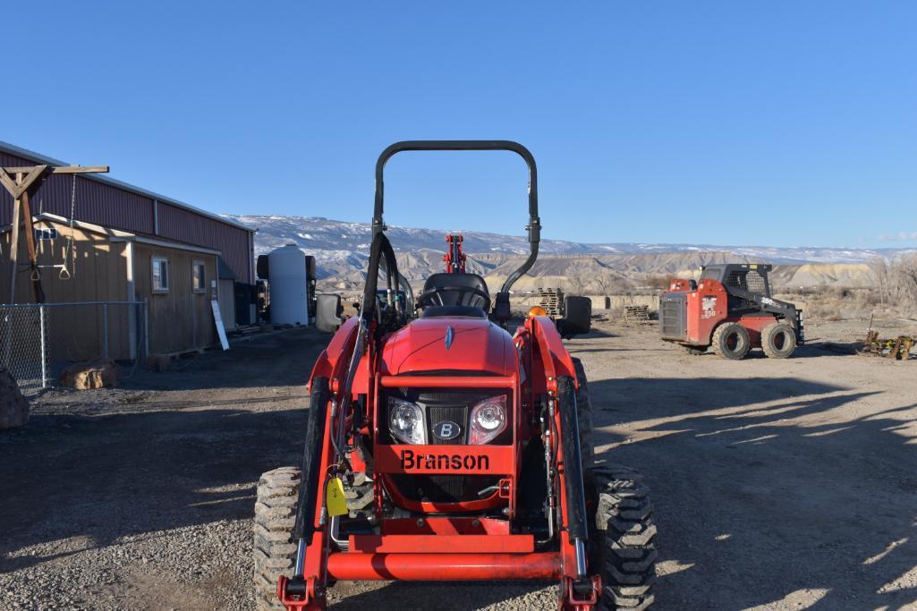 2021 Branson 3515H Tractor with Loader and Backhoe