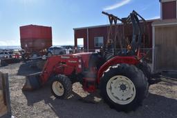 Branson 3520R Tractor with Branson BL25R Loader Bucket