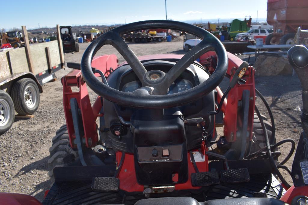 Branson 3520R Tractor with Branson BL25R Loader Bucket