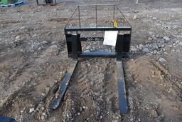 Skidsteer Quicktach Pallet Forks