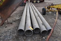 Aluminum 8in Gated Pipe with 30in Centers