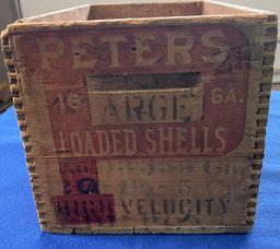 The Peters Cartridge Co. Ammunition Box
