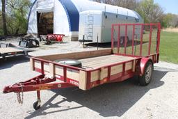 2008 Maxi flat bed trailer