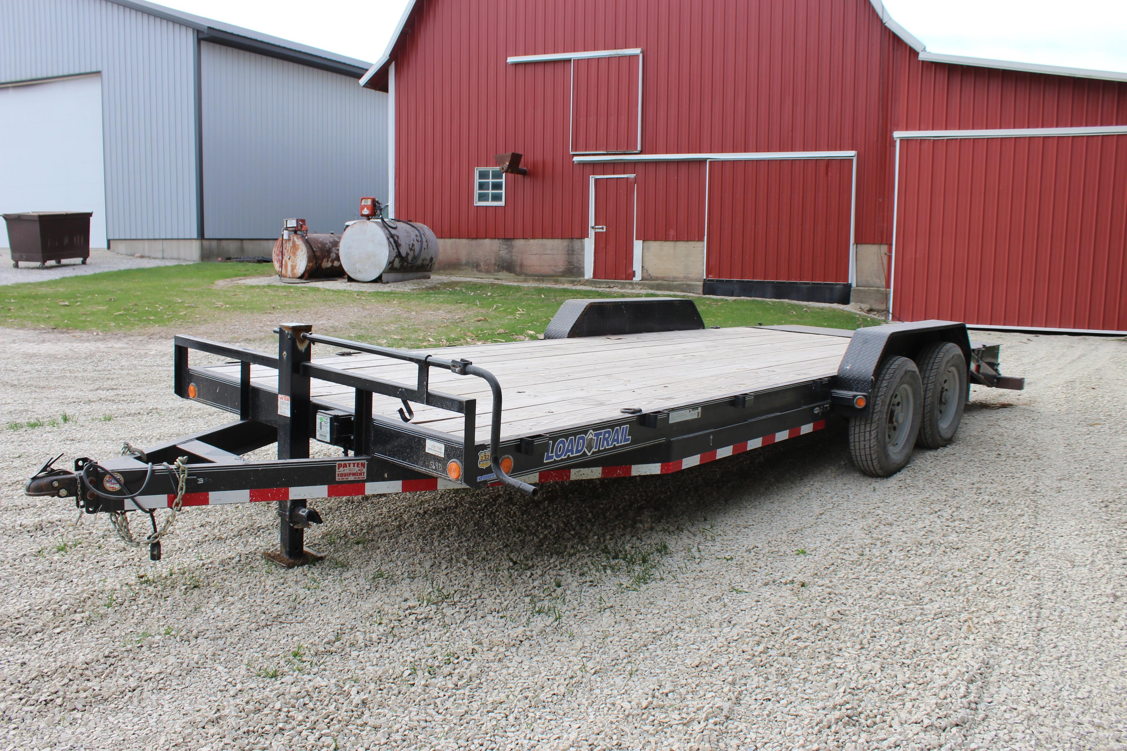 2015 Load Trail flat bed trailer