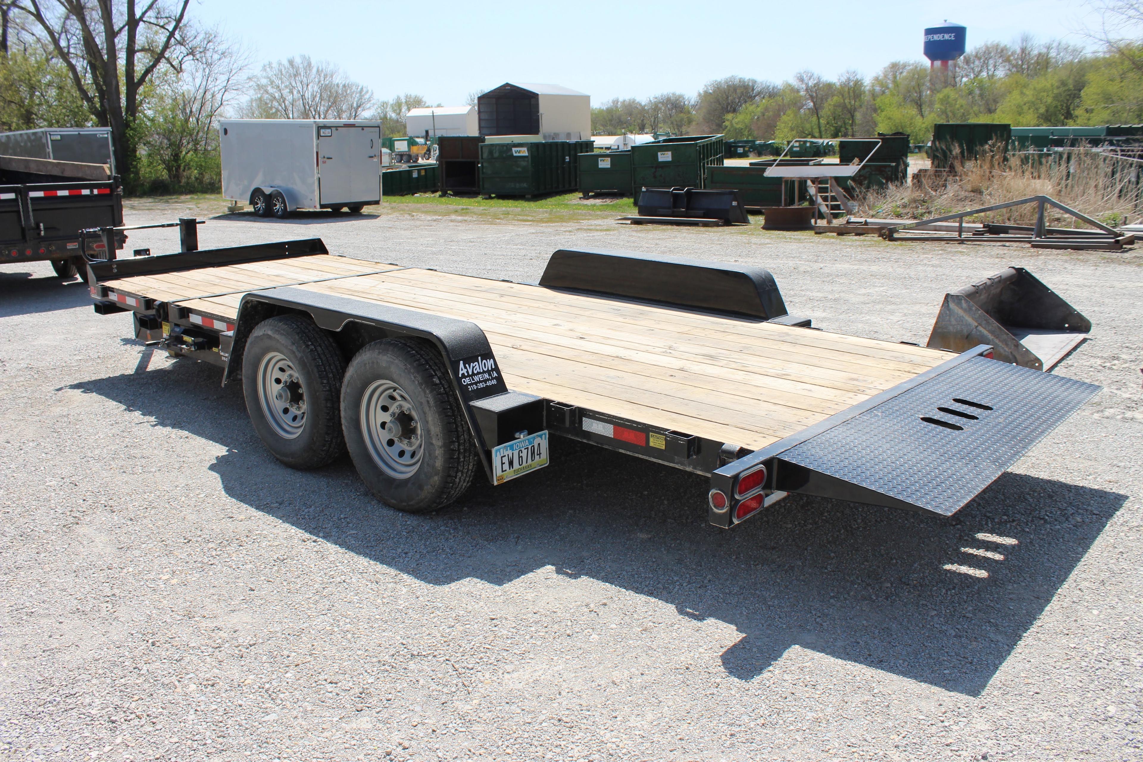 2018 B-B flatbel/tilt bed trailer