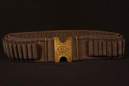 Spanish-American War blue Mills type cartridge belt